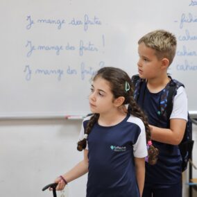 students at La Petite Ecole Ho Chi Minh