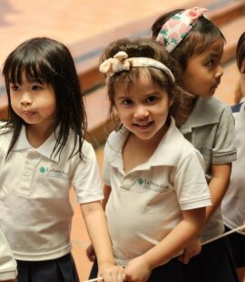 students at La Petite Ecole Ho Chi Minh